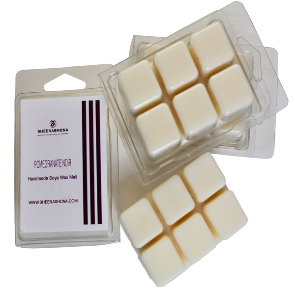 Pomegranate Noir Scented Signature Clamshell Soya Wax Melt Bundle x 4