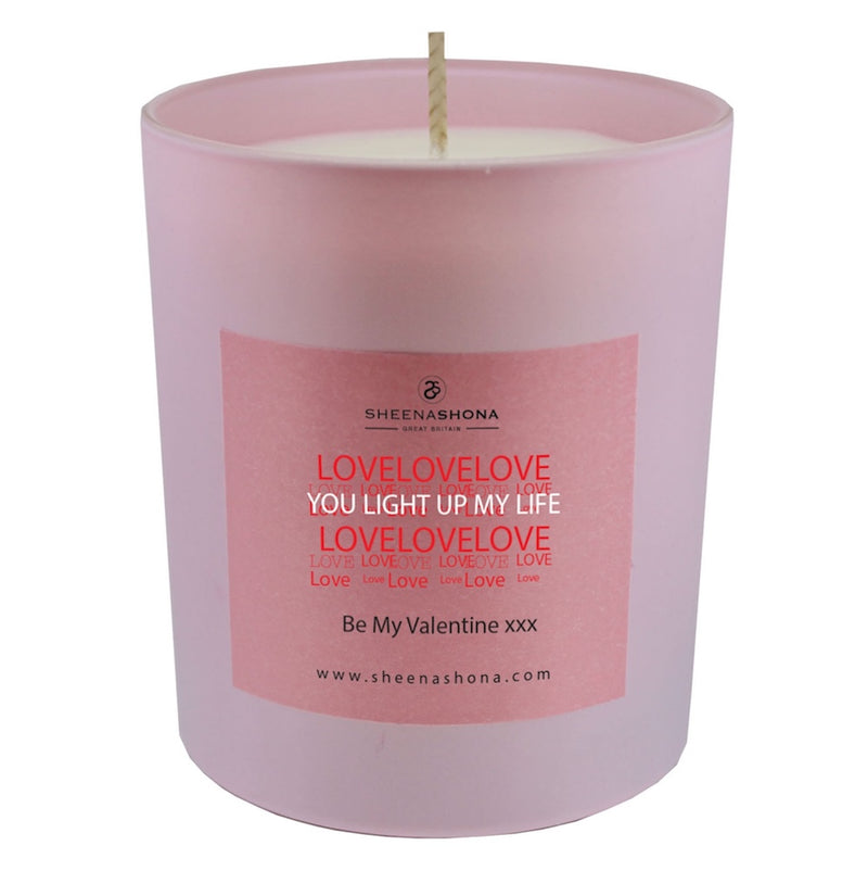 Special Edition Peony & Rose Personalised Luxury Soya Wax Gift Boxed Candle